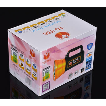 Lanterna Laser Led 500W + 12 Led T4, TD-T66