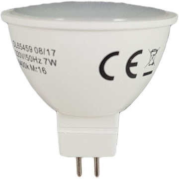 Led izzó MR16, modell R50, 7W=55W, 6400K, hideg fény