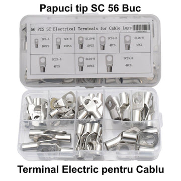 Set Papuci Electrici Tip SC cu Putere 56 buc – Încălțăminte Electrica pentru Confort și Relaxare Acasă