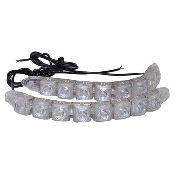 Set Lumini Auto 2 x 12 Led DRL 12V-12W