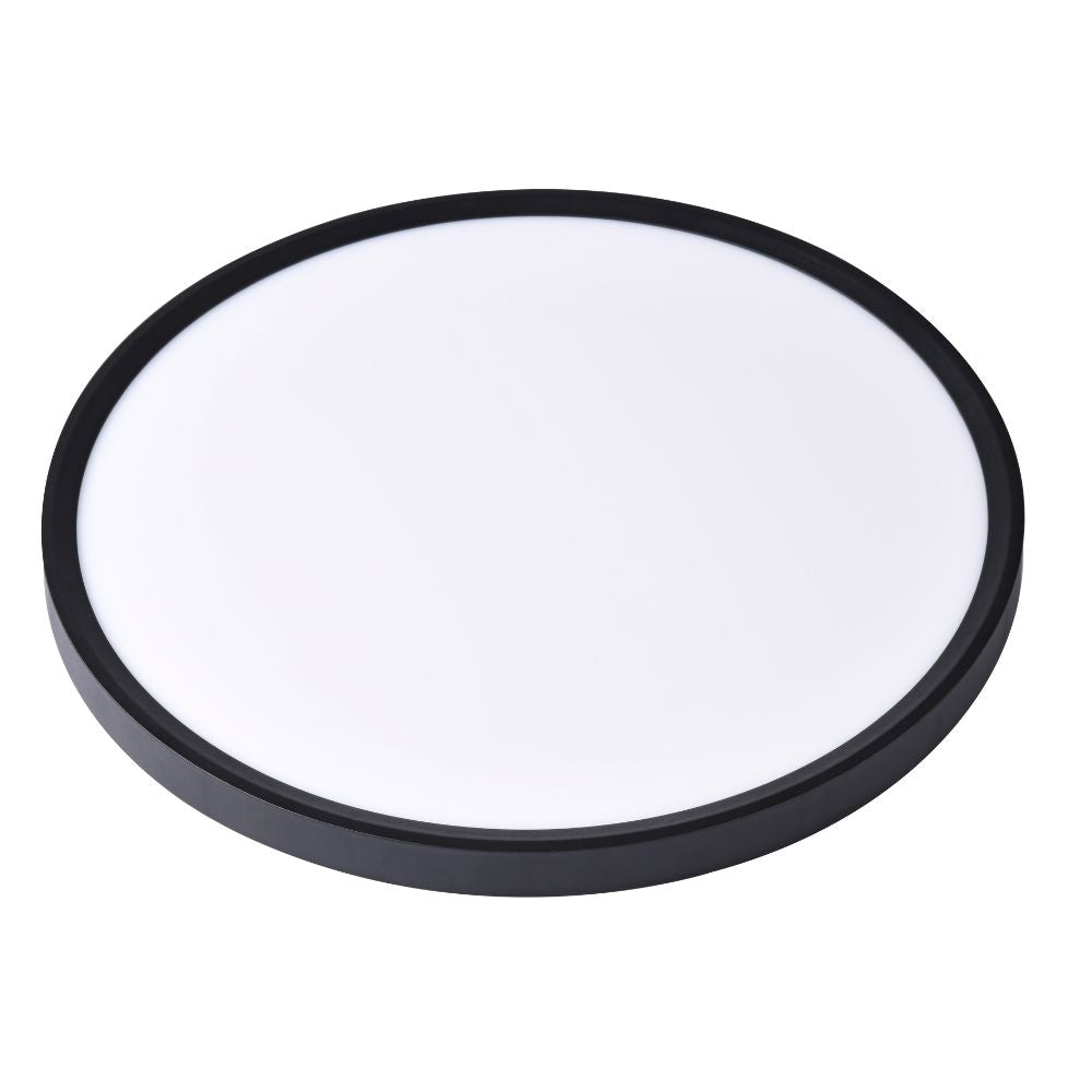LED плафон PREMIUM IP40 Черна рамка Fi500, 40W, 3000-6500K