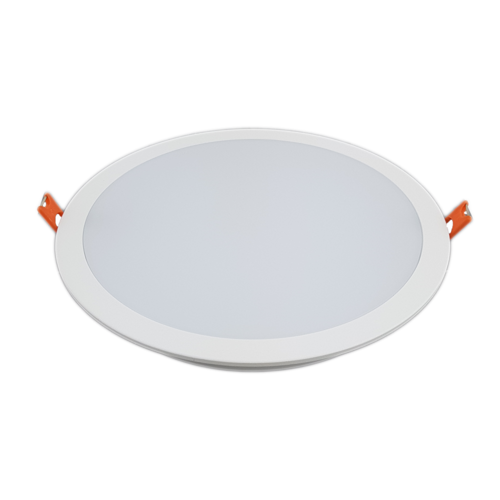 Vékony Led Spot Ø225, 30W=200W, 6400K, hideg fény