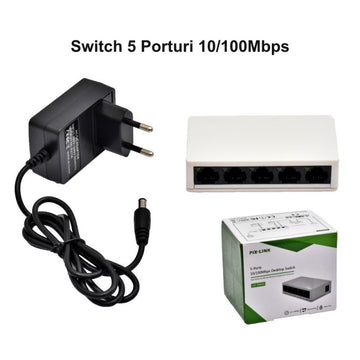 Превключвател 5 порта 10/100Mbps Pix-Link / LV-SV05
