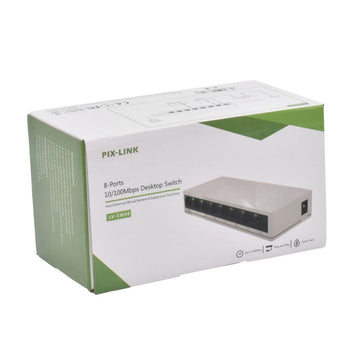 Превключвател 8 порта 10/100Mbps Pix-Link / LV-SV08