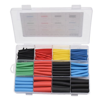 Set Tuburi Termocontractabile 3:1 Waterproof cu Silicon – 280 Bucăți pentru Izolarea Cablu și Protecția Conexiunilor Electrice