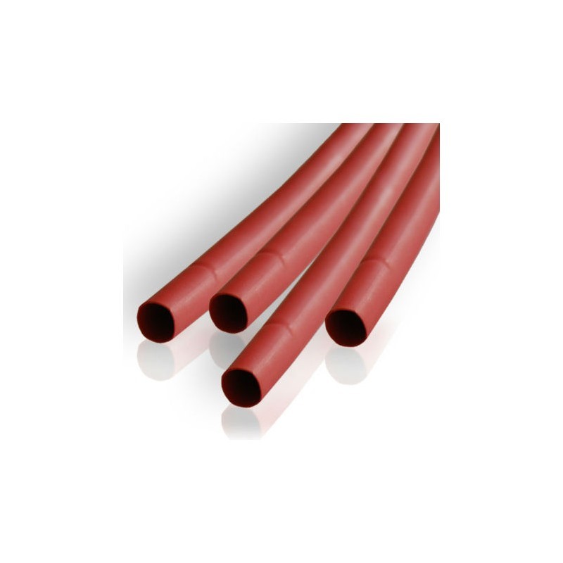 Tub Termocontractant Rosu 14mm x 100cm 10buc/set - Frize