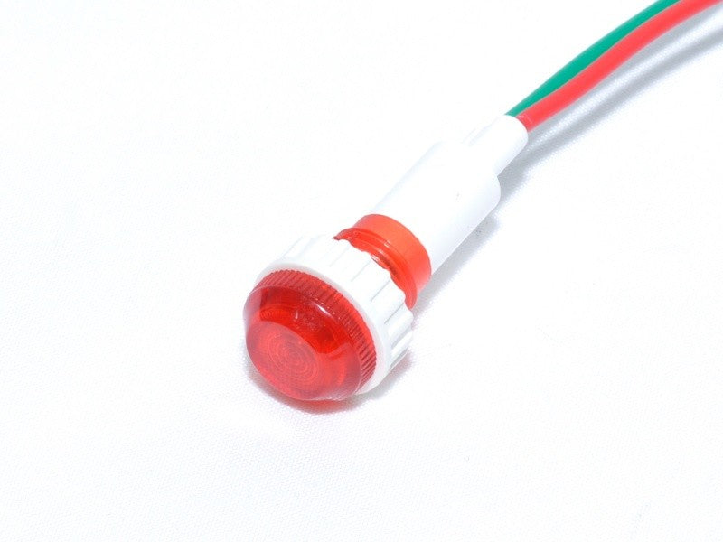 Indicator 12V Martor Rosu cu Fir - Frize