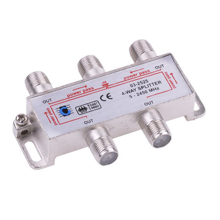 spliter tv 4cay 5-2450mhz