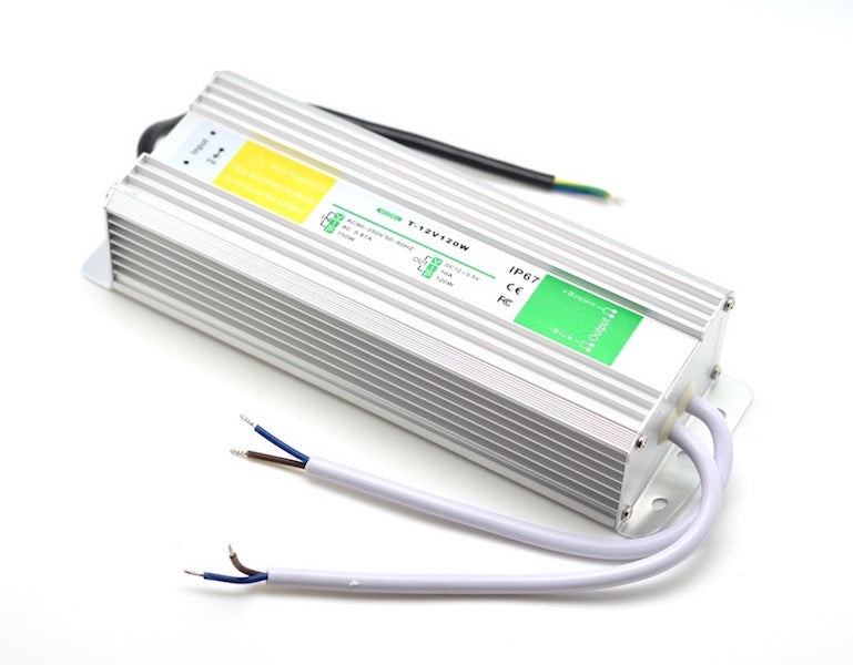 sursa de alimentare metalica IP67 pentru exterior 220V - 12V 5A / 60W