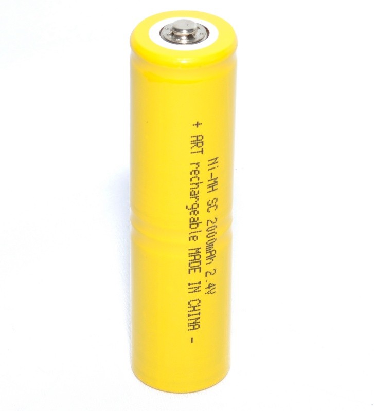 Acumulator Industrial NI-MH/2xR14-SC 2000mAh-2,4V - Frize