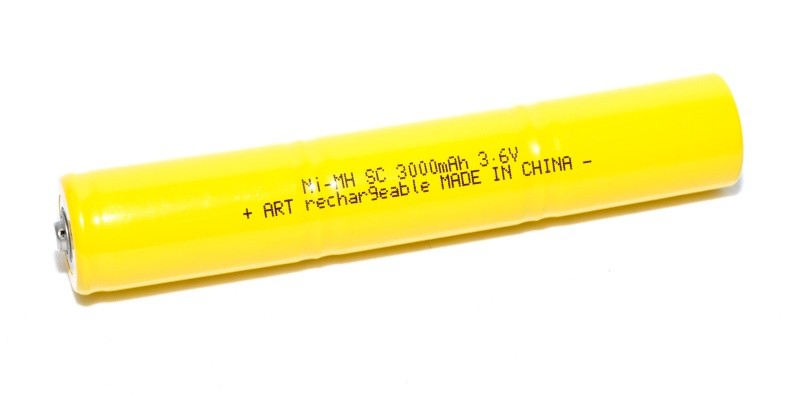 Acumulator Industrial NI-MH/3xR14-SC3000mAh-3,6V - Frize