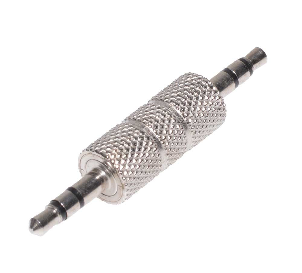 Adaptor Jack 3,5mm Tata-Tata, Argintiu - Frize