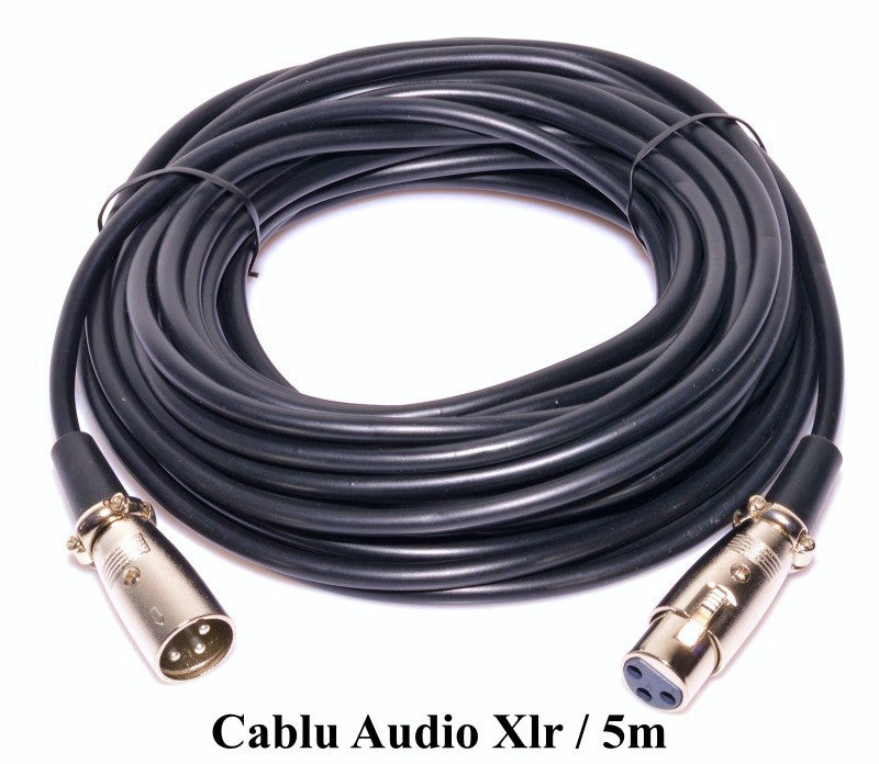 Cablu Audio XLR Tata-Mama/5m - Frize