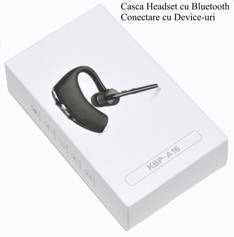 Casca Headset Wireless Bluetooth - KBP-A16 - Frize