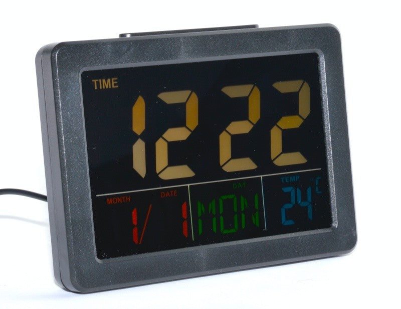 Ceas Electronic LCD GH-2000WJ Negru - Frize