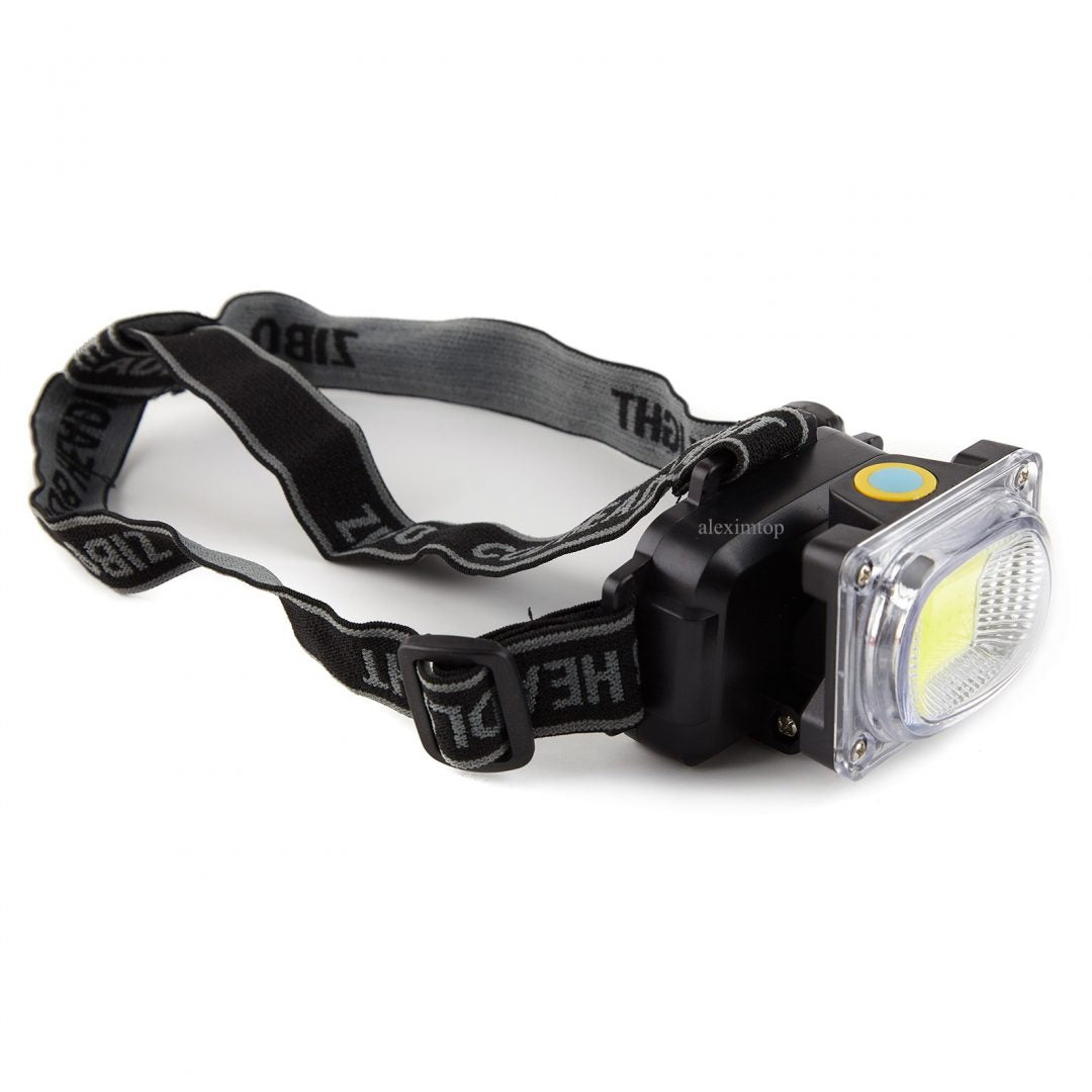 Lanterna de cap lumina alb/rosie 1led COB 5W/ZB-6658 - Frize