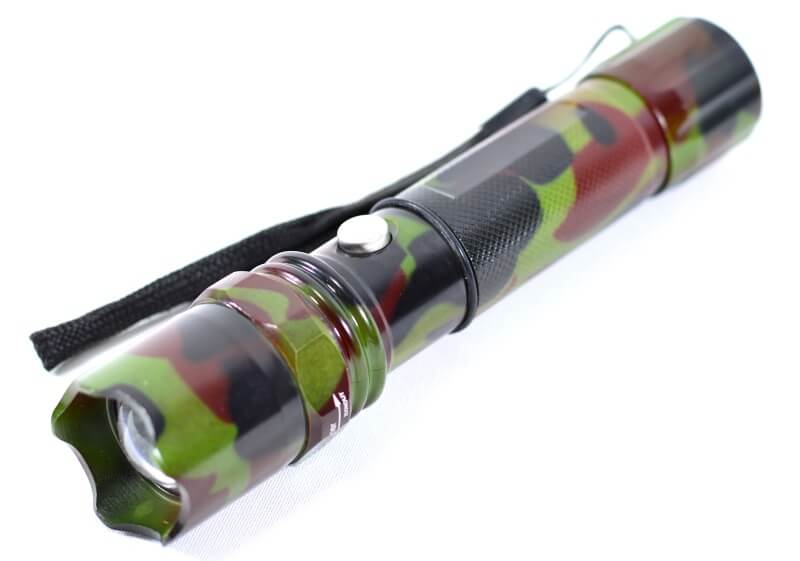 Lanterna de Mana cu Led si Zoom,3xR3 AAA/3,7V (Camuflaj) - Frize