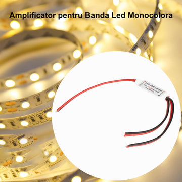 Monocolor Led Mini Amplifier with Wires