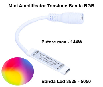 Mini RGB Amplifier with DC Plug