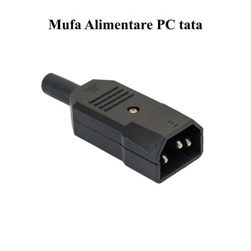Mufa Alimentare PC tata pe Fir - Frize